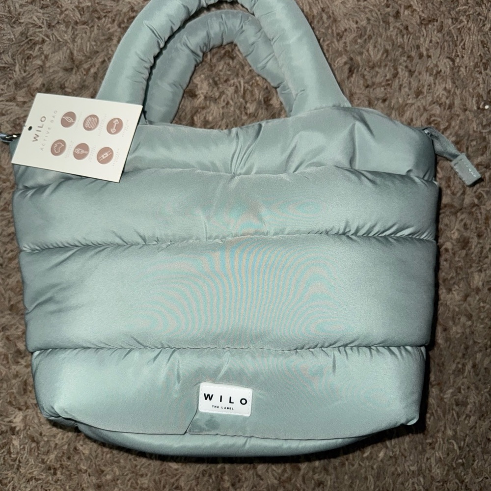 Travel Puffer Bag - Slate Gray